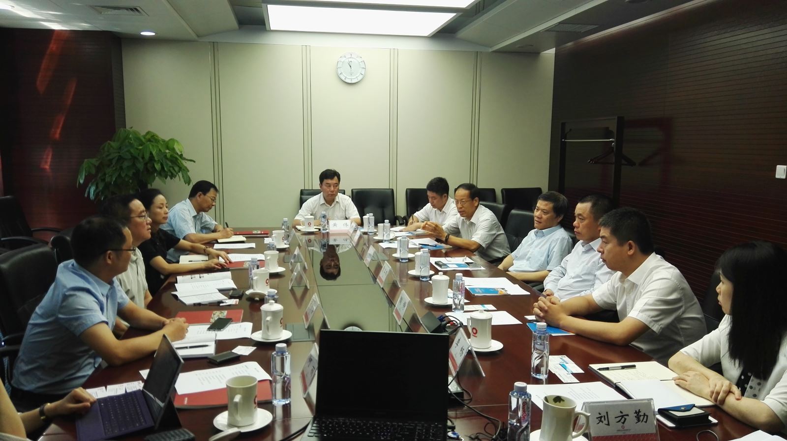曹总会见青白江副书记 ca88手机客户端(安卓/苹果)CA88会员登录入口